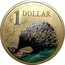 Australia 1 Dollar Echidna 2008 KM# 1068 1 DOLLAR coin reverse