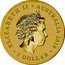 Australia 1 Dollar Flight Centennial 2010 KM# 1382 ELIZABETH II AUSTRALIA 2010 1 DOLLAR IRB coin obverse