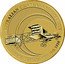 Australia 1 Dollar Flight Centennial 2010 KM# 1382 AUSTRALIAN CENTENNIAL OF FLIGHT DIGGERS REST MARCH 18TH 1910 DB P coin reverse