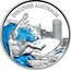 Australia 1 Dollar Gold Coas 2007 KM# 945 DISCOVER AUSTRALIA GOLD COAST 1 OZ 999 SILVER 2007 P JR coin reverse