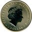 Australia 1 Dollar Grasshopper 2010 KM# 1445 ELIZABETH II AUSTRALIA 2010 1 DOLLAR IRB coin obverse