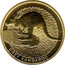 Australia 1 Dollar Grey Kangaroo 2008 KM# 1171 GREY KANGAROO P JG coin reverse