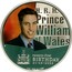 Australia 1 Dollar HRH Prince William of Wales 21st Birthday 2003 KM# 685 H.R.H. PRINCE WILLIAM OF WALES TWENTY-FIRST BIRTHDAY 21-06-2003 1 OZ. 999 SILVER P LC coin reverse