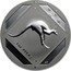 Australia 1 Dollar Kangaroo Road Sign 2013 KM# 1953 1 OZ .999 AG WP coin reverse