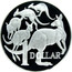 Australia 1 Dollar Kangaroos 2006 KM# 77a 1 DOLLAR coin reverse
