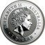 Australia 1 Dollar Lunar Dragon 2000 KM# 424 ELIZABETH II AUSTRALIA 1 DOLLAR IRB coin obverse