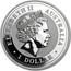 Australia 1 Dollar Lunar Goat (Gilded) 2003 KM# 665a ELIZABETH II AUSTRALIA 1 DOLLAR IRB coin obverse