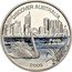 Australia 1 Dollar Perth 2006 KM# 943 DISCOVER AUSTRALIA PERTH 1 OZ 999 SILVER 2006 P JR coin reverse