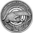 Australia 1 Dollar Saltwater Crocodile - Bindi 2012 KM# 1865 SALTWATER CROCODILE BINDI - ONE DOLLAR 1 OZ .999 AG coin reverse
