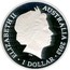 Australia 1 Dollar Snake 2013 KM# 2155 ELIZABETH II AUSTRALIA 2013 1 DOLLAR IRB coin obverse