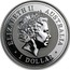 Australia 1 Dollar The Australian Kookaburra 2006 KM# 886a ELIZABETH II AUSTRALIA 1 DOLLAR IRB coin obverse