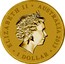 Australia 1 Dollar The Queen's Elizabeth II Coronation 2013 KM# 1944 ELIZABETH II AUSTRALIA 2013 1 DOLLAR IRB coin obverse