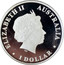 Australia 1 Dollar World Youth Day 2008 KM# 1682a ELIZABETH II AUSTRALIA 1 DOLLAR IRB coin obverse