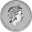 Australia 1 Dollar Year of the Dragon (Purple) 2012 KM# 1664.7 ELIZABETH II AUSTRALIA 1 OZ 999 SILVER 2012 1 DOLLAR IRB coin obverse