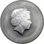 Australia 1 Dollar Year of the Dragon (Yellow) 2012 KM# 1664.5 ELIZABETH II AUSTRALIA 1 OZ 999 SILVER 2012 1 DOLLAR IRB coin obverse