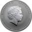 Australia 1 Dollar Year of the Mouse 2008 KM# 1755c ELIZABETH II AUSTRALIA 1 OZ 999 SILVER 2008 1 DOLLAR IRB coin obverse
