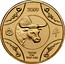 Australia 1 Dollar Year of the Ox 2009 KM# 1078 2009 YEAR OF THE OX coin reverse
