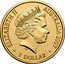 Australia 1 Dollar Year of the Pig 2007 KM# 809 ELIZABETH II AUSTRALIA 2007 1 DOLLAR IRB coin obverse