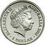 Australia 1 Dollar Year of the Rabbit 2011 KM# 1661a ELIZABETH II AUSTRALIA 2011 1 DOLLAR IRB coin obverse