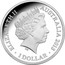 Australia 1 Dollar Year of the Snake 2013 KM# 2015a ELIZABETH II AUSTRALIA 2013 1 DOLLAR IRB coin obverse