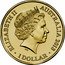Australia 1 Dollar Year of the Snake 2013 KM# 2015 ELIZABETH II AUSTRALIA 2013 1 DOLLAR IRB coin obverse