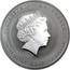 Australia 1 Dollar Year of the Snake (Green) 2013 KM# 1831c ELIZABETH II AUSTRALIA 1 OZ 999 SILVER 2013 1 DOLLAR IRB coin obverse
