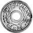 Australia One Penny ND(1943) KM# Tn1.1 Token coinage INTERNMENT CAMPS coin obverse