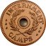 Australia 1 Penny ND(1943) KM# Tn1.3 Token coinage ∙ ∙ ∙ INTERNAMENT ∙ ∙ ∙ CAMPS coin obverse