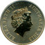 Australia $1 Skiing 2013 KM# 2058 ELIZABETH II AUSTRALIA 2013 IRB coin obverse