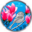 Canada 10 Dollars Birds Among Nature's Colors. Chickadee 2017 Proof 10 DOLLARS JCD coin reverse