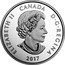Canada 10 Dollars Birds Among Nature's Colors. Northern Flicker 2017 Proof ELIZABETH CANADA II D G REGINA coin obverse