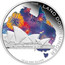 Australia 10 Dollars The Land Down Under 2013 Proof KM# 2041 THE LAND DOWN UNDER 10 OZ 999 SILVER P NM coin reverse