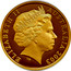 Australia 100 Dollars Coronation 2003 KM# 800 ELIZABETH II AUSTRALIA 2003 IRB coin obverse