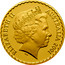 Australia 100 Dollars Golden Wattle 2001 KM# 643 ELIZABETH II AUSTRALIA 2001 IRB coin obverse