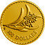 Australia 100 Dollars Golden Wattle 2001 KM# 643 100 DOLLARS HH coin reverse