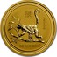 Australia 100 Dollars Lunar Monkey 2004 KM# 672 2004 1 OZ 9999 GOLD JR coin reverse