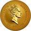 Australia 100 Dollars Lunar Rat 1996 KM# 300 ELIZABETH II AUSTRALIA 100 DOLLARS RDM coin obverse
