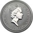 Australia 100 Dollars The Australian Koala 1988 KM# 111 ELIZABETH II AUSTRALIA 100 DOLLARS RDM coin obverse