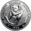 Australia 100 Dollars The Australian Koala 1993 KM# 195 THE AUSTRALIAN KOALA 1 OZ 9995 PLATINUM 1993 coin reverse