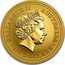 Australia 100 Dollars The Australian Nugget 2002 KM# 693 ELIZABETH II AUSTRALIA 100 DOLLARS IRB coin obverse