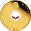 Australia 100 Dollars Treasures of the World 2013 KM# 2079 ELIZABETH II AUSTRALIA 1 OZ 9999 GOLD 2013 100 DOLLARS IRB coin obverse