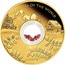 Australia 100 Dollars Treasures of the World 2013 KM# 2079 TREASURES OF THE WORLD GARNET P NM coin reverse
