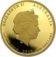 Australia 100 Dollars Year of the Snake 2013 KM# 1973 ELIZABETH II AUSTRALIA 1 OZ 9999 GOLD 2013 100 DOLLARS IRB coin obverse