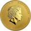 Australia 100 Dollars Year of the Tiger 2010 KM# 1323 ELIZABETH II AUSTRALIA 1 OZ 9999 GOLD 2010 100 DOLLARS IRB coin obverse