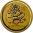 Australia 1000 Dollars Lunar Dragon 2000 KM# 702 2000 10 OZ 9999 GOLD coin reverse