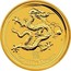 Australia 1000 Dollars Year of the Dragon 2012 KM# 1676 YEAR OF THE DRAGON P coin reverse