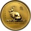 Australia 15 Dollars Lunar Rabbit 1999 KM# 426 1999 1/10 OZ 9999 GOLD P100 coin reverse