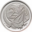 Australia 2 Cents Frilled-Neck Lizard 2006 KM# 63a 2 SD coin reverse