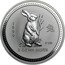Australia 2 Dollars Lunar Rabbit 1999 KM# 503 1999 2 OZ 999 SILVER P100 coin reverse
