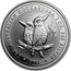 Australia 2 Dollars The Australian Kookaburra 2001 KM# 623.1 THE AUSTRALIAN KOOKABURRA 2 OZ. 999 SILVER 2001 coin reverse